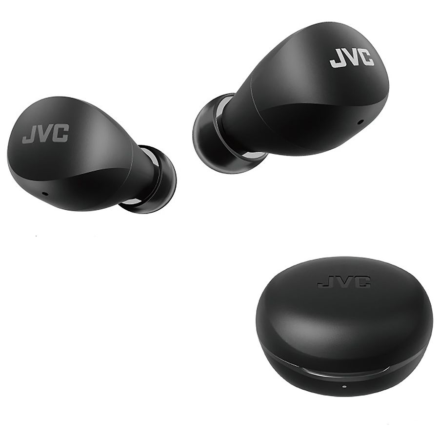 JVC Gumy True Wireless Headphones, Olive Black