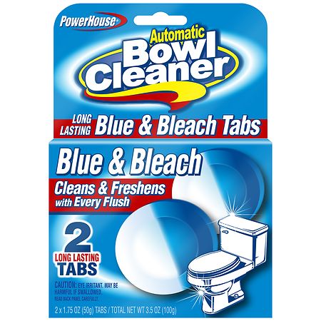 PowerHouse Toilet Tablets Blue & Bleach