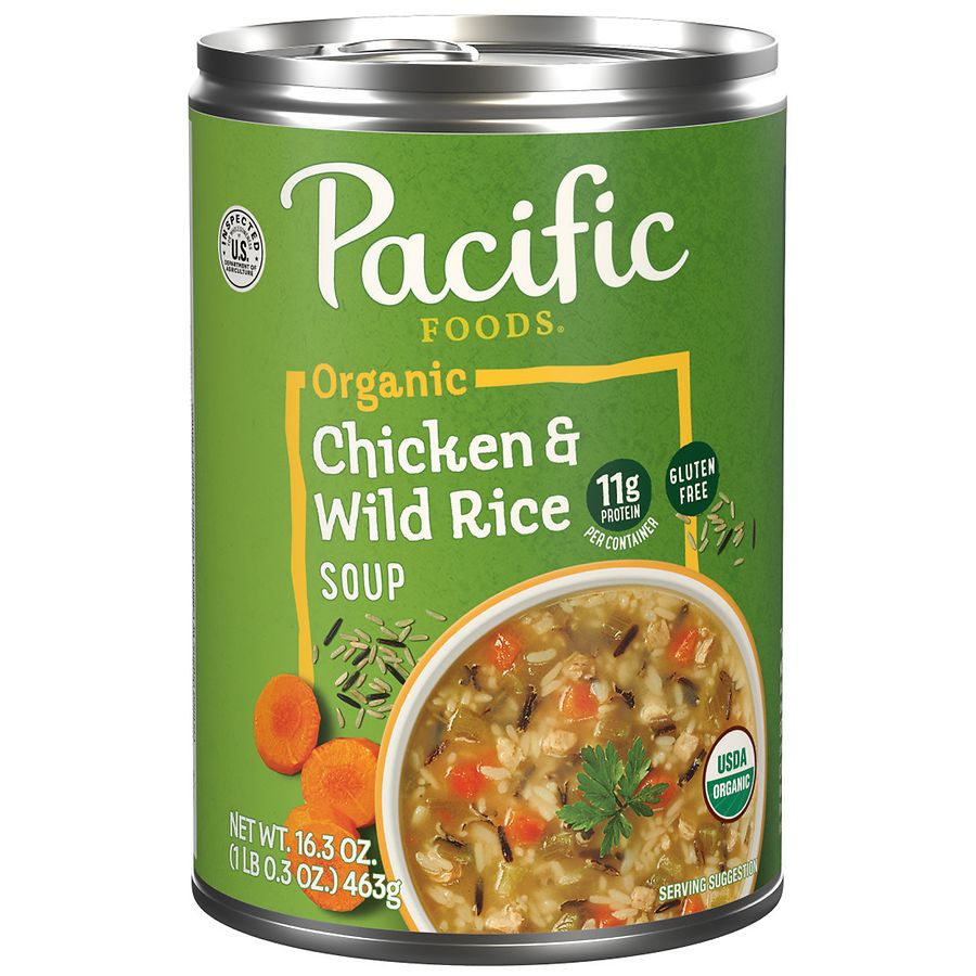 Pacific Foods Organic Chicken and Wild Rice Soup Chicken & Wild Rice