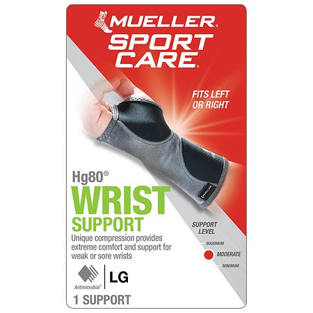 Mueller Sport Care Tennis Elbow Support, Maximum Support One Size Black