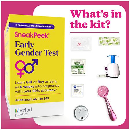 SneakPeek Early Gender Test