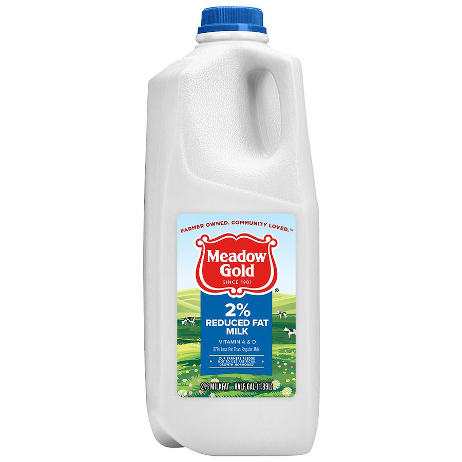 2% Reduced Fat Milk