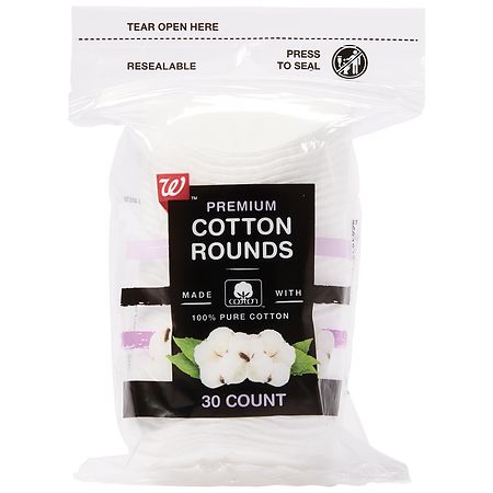 Walgreens Premium Round Cottons (30 ct)
