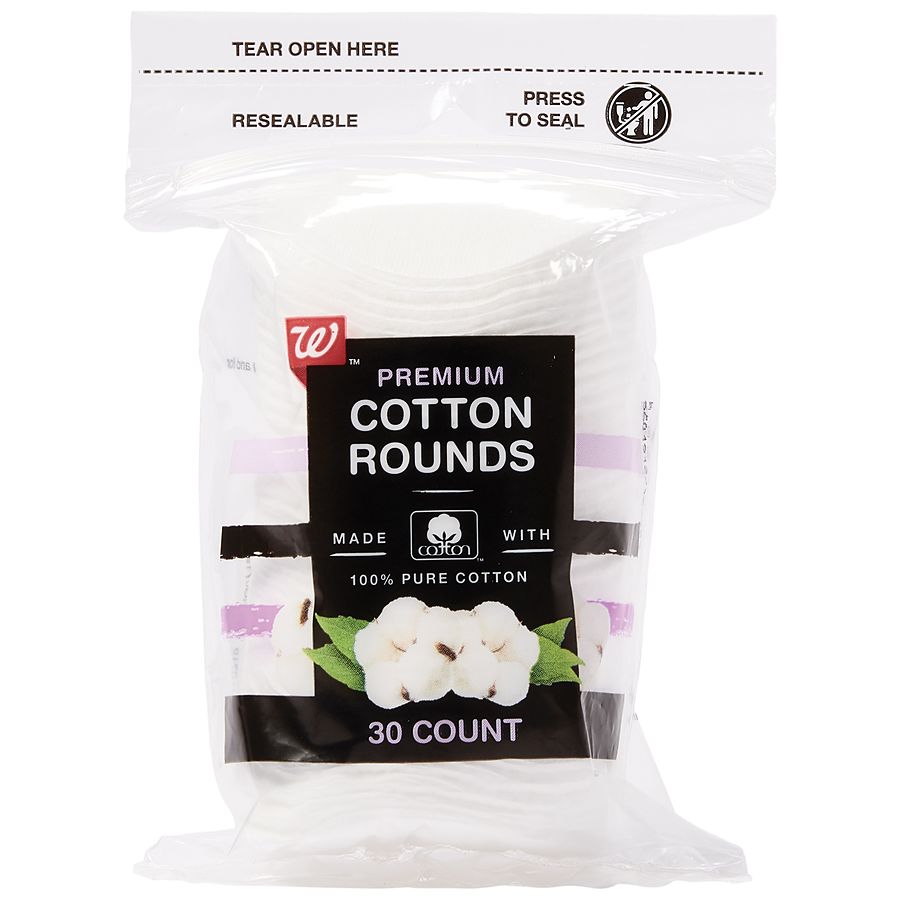 Walgreens Premium Cotton Rounds Walgreens
