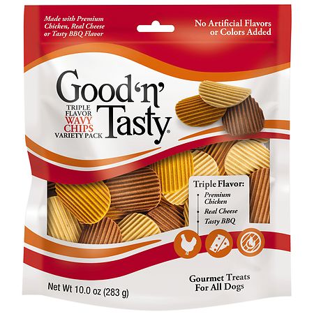 Good 'N' Tasty Triple Flavor Wavy Chips Variety Pack