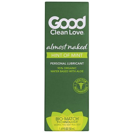 Good Clean Love Almost Naked Personal Lubricant Hint Of Mint