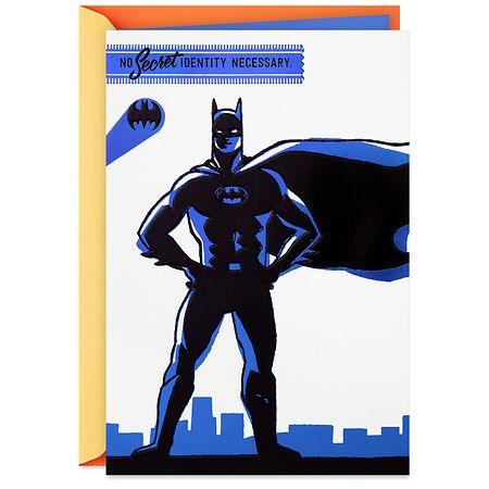Hallmark DC Comics Batman Birthday Card (It's No Secret You're Amazing) E12