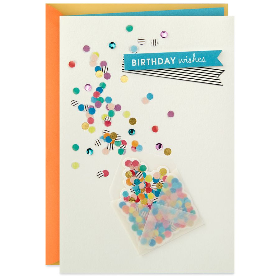 Hallmark Birthday Card (Every Little Happiness Confetti) E12