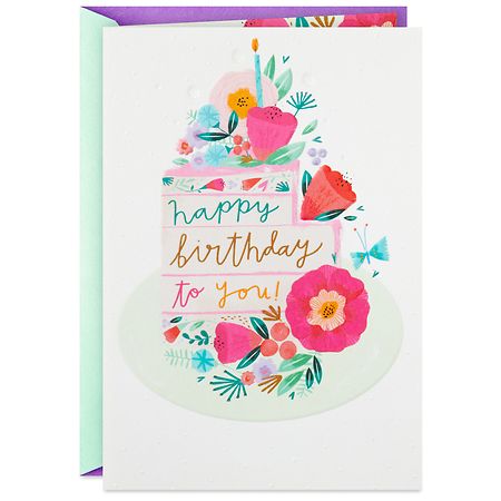 Hallmark Birthday Card From All of Us (So Grateful for You Flowers and ...