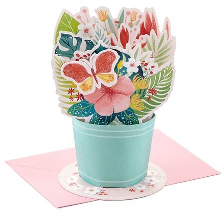 Paper Wonder 3D Pop-Up Card (Celebrating You Flower Bouquet) E10
