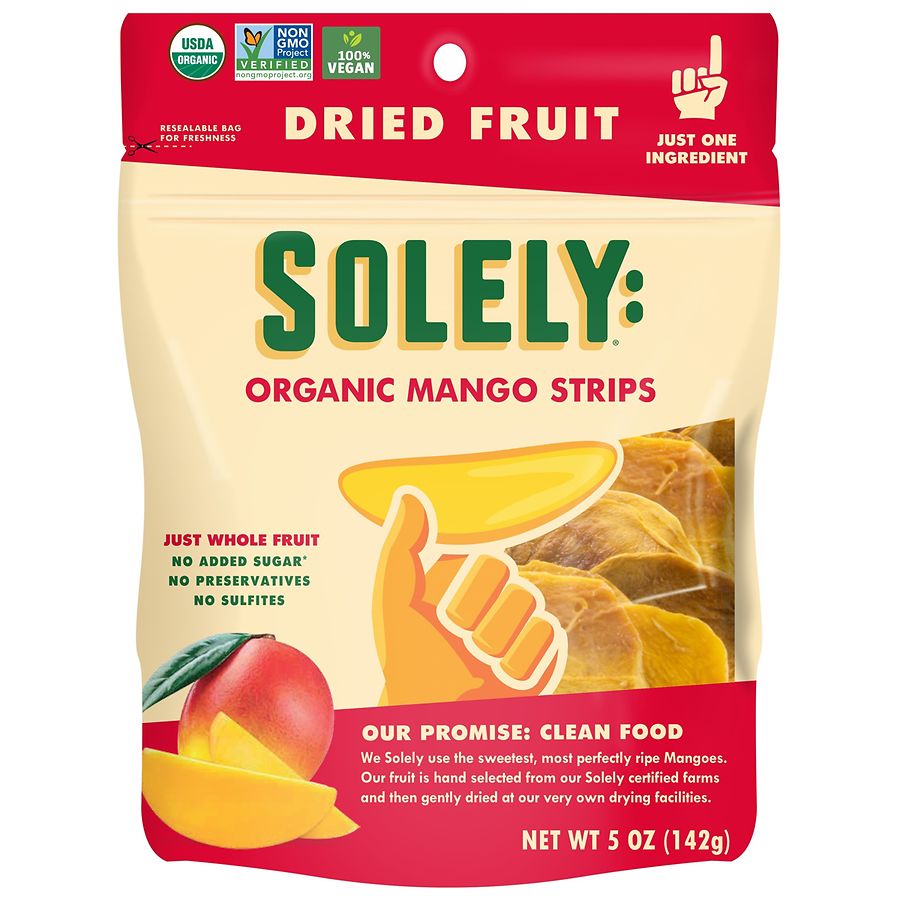 Solely Dried Mango Strips Walgreens