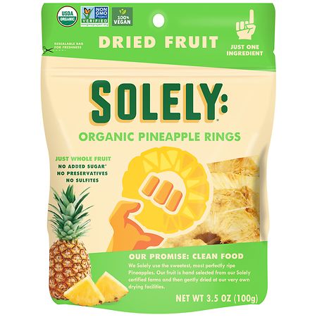 Solely Dried Pineapple Rings