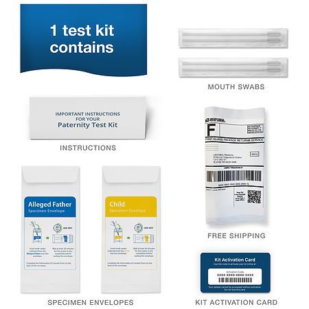 Walgreens At-Home DNA Paternity Test Kit