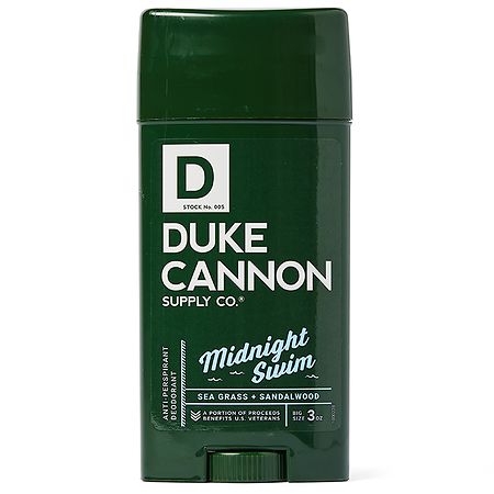 Duke Cannon Antiperspirant Deodorant Midnight Swim