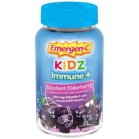 Emergen-C Kidz Immune+ Elderberry Gummies