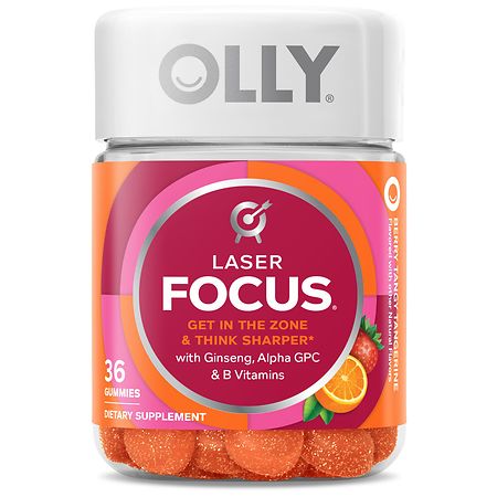 OLLY Laser Focus Gummy Berry Tangy Tangerine