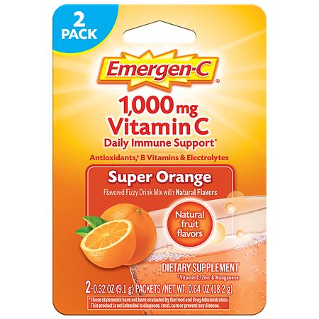 Emergen-C Vitamin C Powder Super Orange