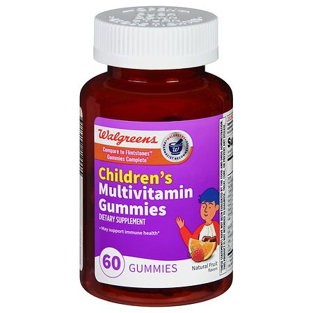 Walgreens Children's Multivitamin Gummies Natural Fruit