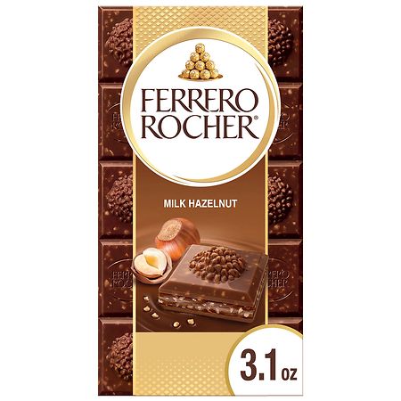 Ferrero Rocher Candy Bar Milk Hazelnut