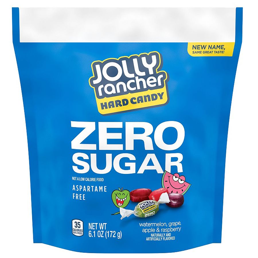 JOLLY RANCHER Zero Sugar Hard Candy, Bag Assorted Fruit | Walgreens