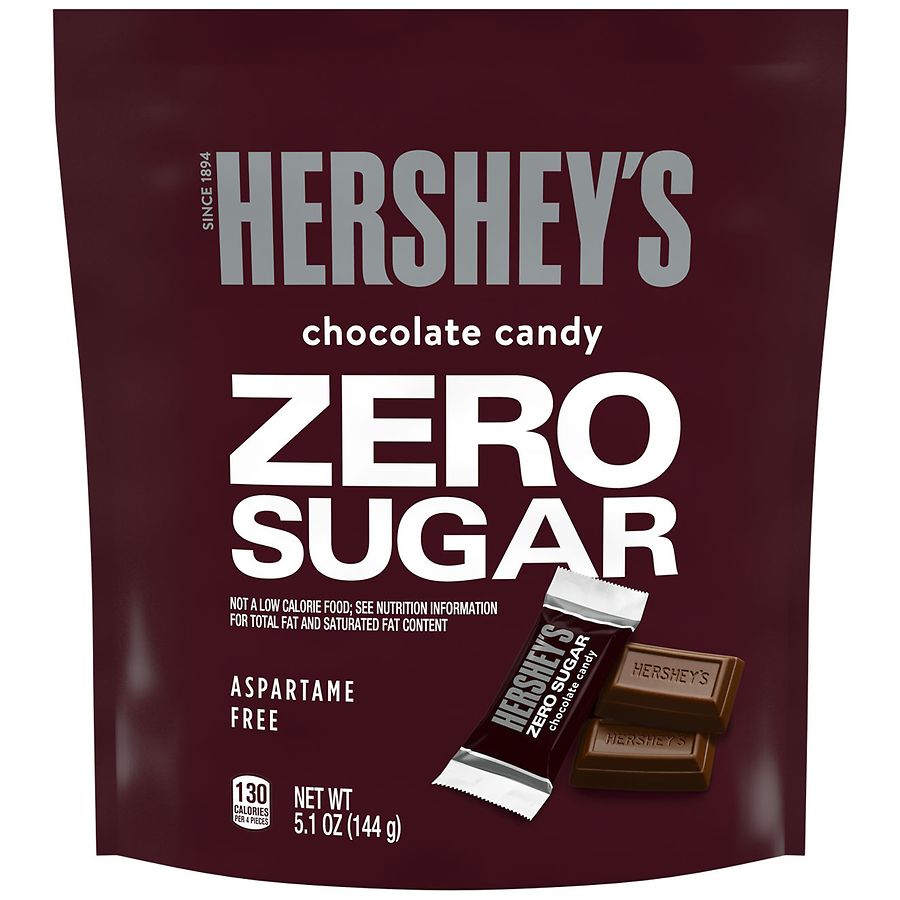 HERSHEY'S Zero Sugar Chocolate Candy