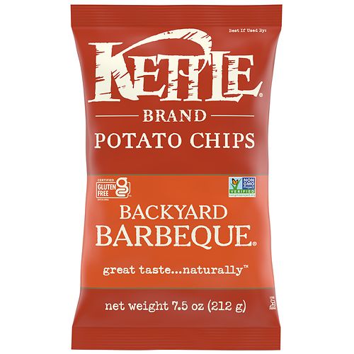 Kettle Brand Potato Chips Barbeque, 7.5 oz