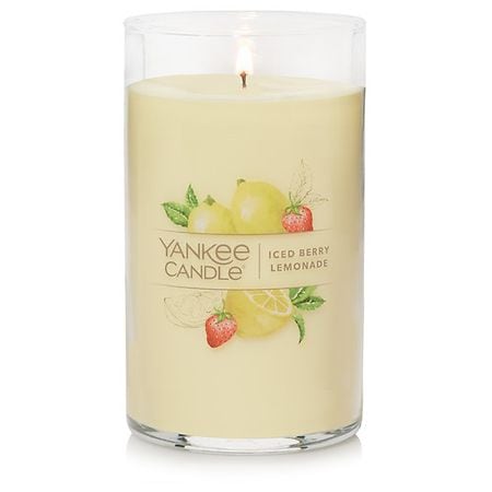 Yankee Candle Iced Berry Lemonade (candle/3x37g) - Set candele profumate  Ice Berry Lemonade