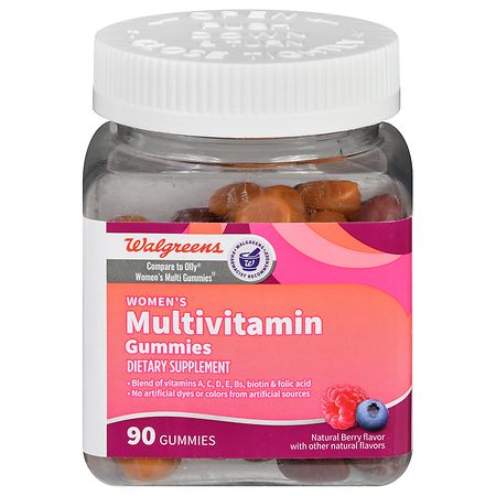 Walgreens Women's Multivitamin Gummies Natural Berry