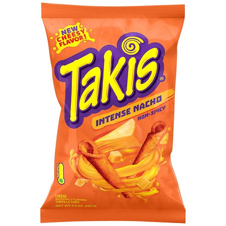 Takis Tortilla Chips Intense Nacho Cheese