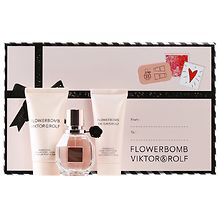 Viktor & Rolf Flowerbomb Eau De Parfum, Body Lotion and Body Cream Set ...