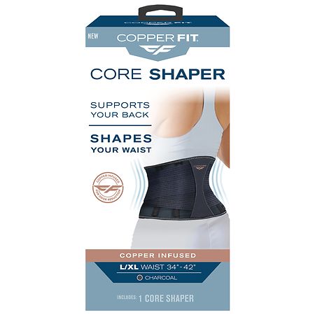 New Copper Fit Back Support Brace Infused Neoprene Lumbar Lower Back 28¨to  39¨