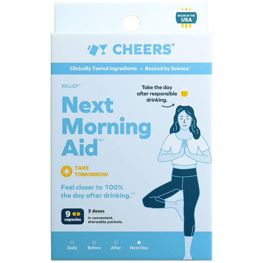 Cheers Relief Next Morning Aid Walgreens