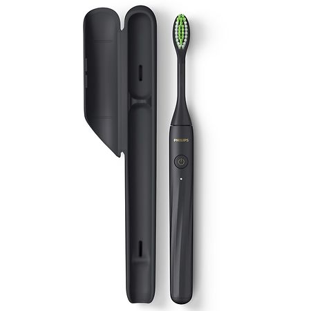 Philips One by Sonicare Rechargeable Electric Toothbrush (HY1200/ 26) Shadow Black