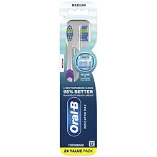 Oral-B Indicator Max Toothbrushes, Color Changing Bristles, Medium ...