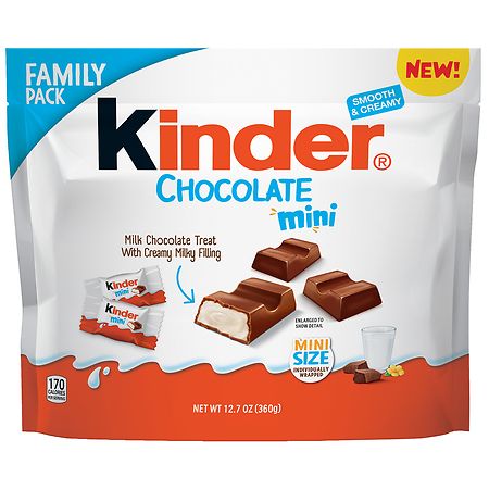 Конфеты Kinder Chocolate mini, 120 г. – Napitki Store