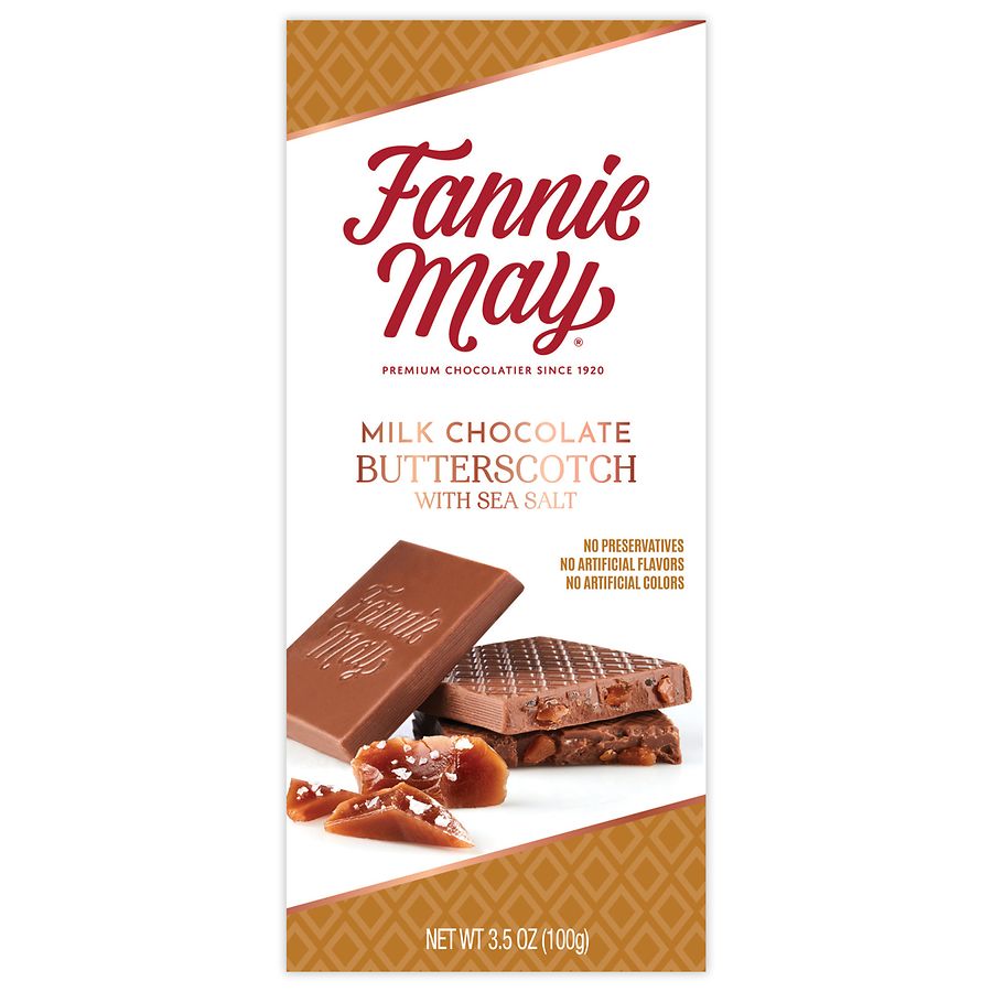 Fannie May Milk Chocolate Butterscotch Tablet Walgreens