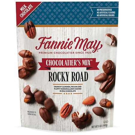 Fannie May Rocky Road Chocolatiers Mix Premium Bag