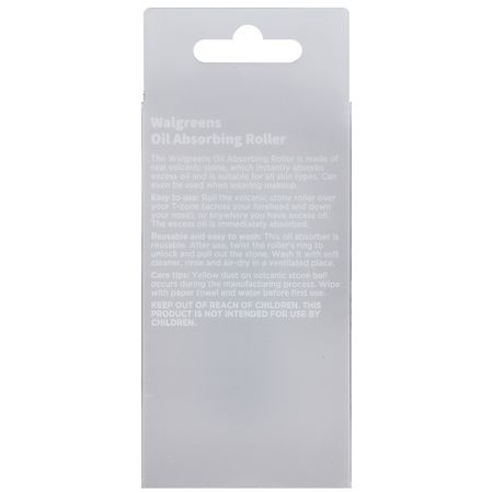 Walgreens Oil Absorbing Roller Blue