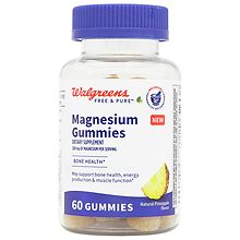 Walgreens Free & Pure Magnesium 200 Mg Gummies (30 Days) Natural ...