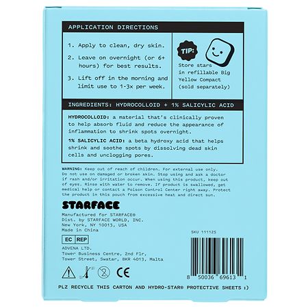 Star Face Pimple Patches, Acne Patch Pimple Patch, Star Shaped Acne Ab –  BABACLICK