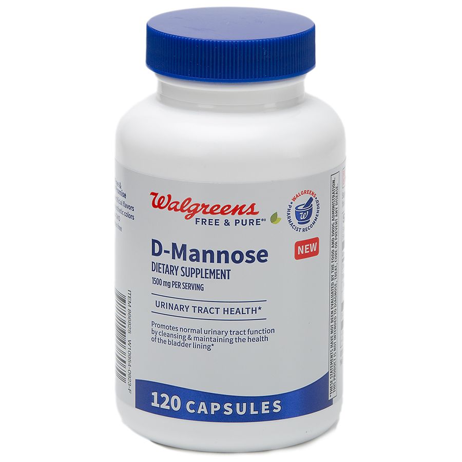 Walgreens D Mannose 500mg Capsule Walgreens