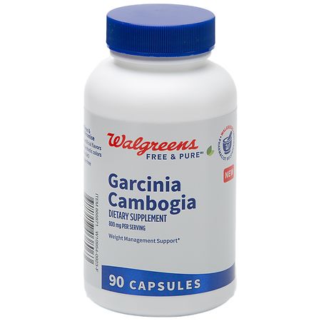 Walgreens Free & Pure Garcinia Cambogia 800mg Capsule (45 days)