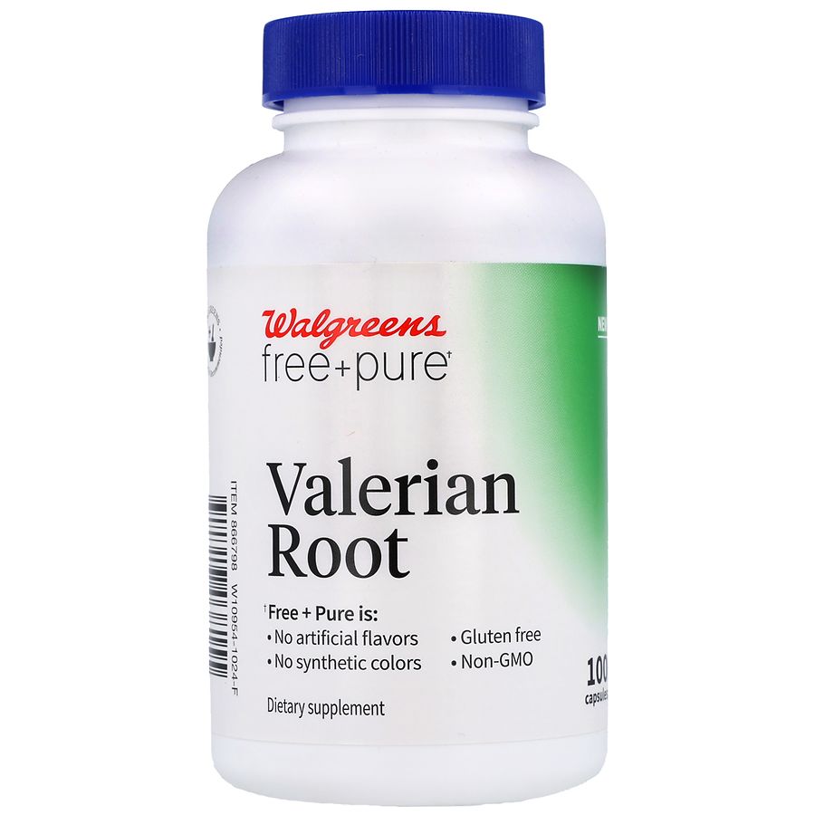 Walgreens Valerian Root Capsules (50 days) Walgreens