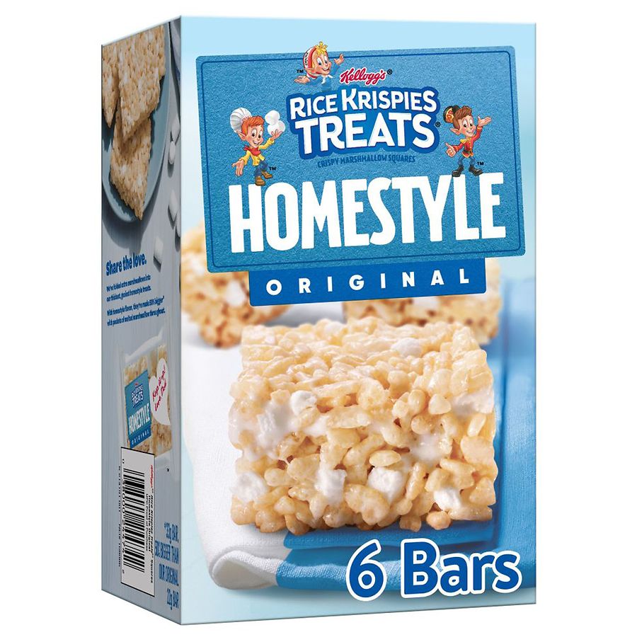 Rice Krispies Treats Marshmallow Snack Bars Original | Walgreens