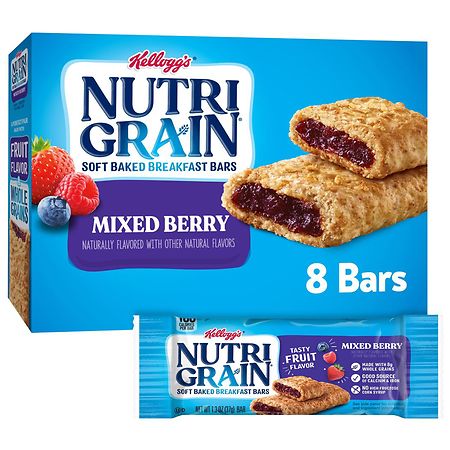 Nutri-Grain Soft Baked Breakfast Bars Mixed Berry