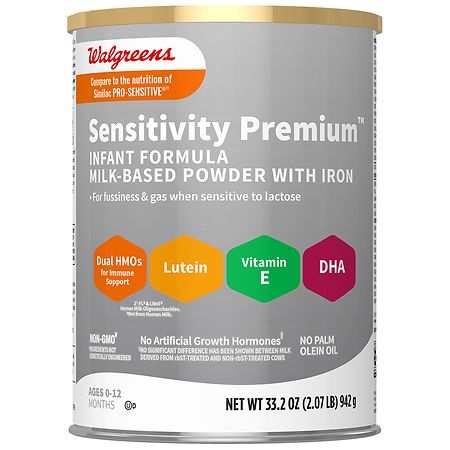 Walgreens Sensitivity Premium Infant Formula with Iron