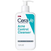 CeraVe Acne Control Face Cleanser, 2% Salicylic Acid Acne Treatment