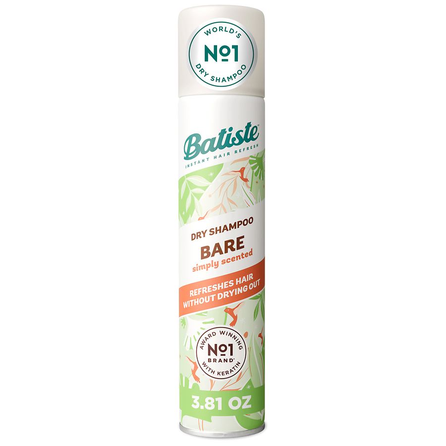 Batiste Bare Dry Shampoo Barely Scented