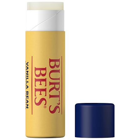 Burt's Bees 100% Natural Moisturizing Lip Balm, Vanilla Bean - 4 Tubes