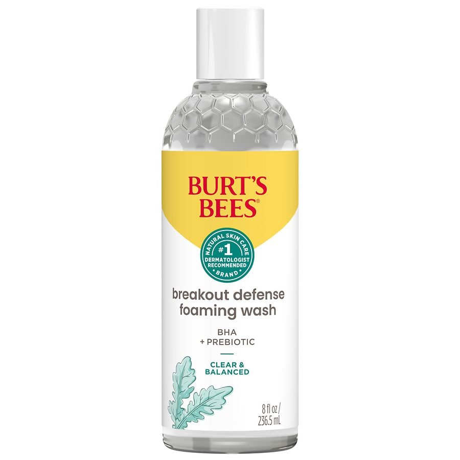 Burt's Bees Clear and Balanced Breakout Defense Foaming Wash | Walgreens